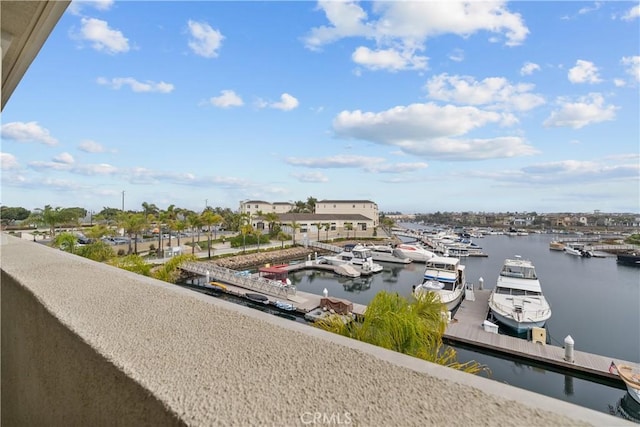 4344 Tradewinds Dr, Oxnard, CA 93035 - balcony featuring a water view, view of marina, and a dock