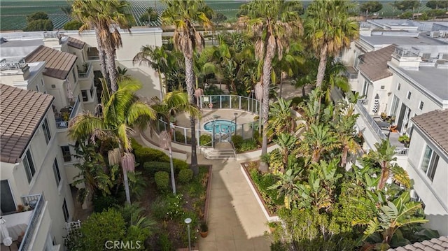 4344 Tradewinds Dr, Oxnard, CA 93035 - aerial view of residential area with a pool
