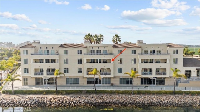 4344 Tradewinds Dr, Oxnard, CA 93035 - view of apartment building / complex with a water view