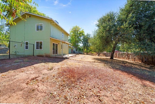 view of rear view of property