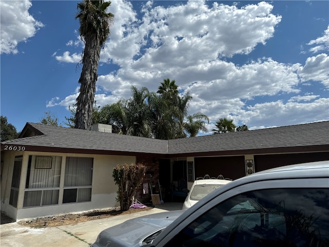 view of ranch-style home