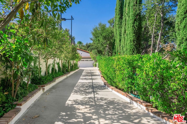 surrounding community featuring a garage