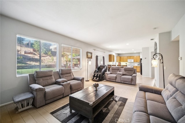 view of living room