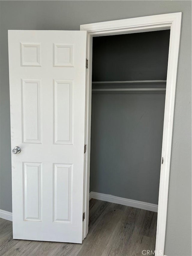 view of closet