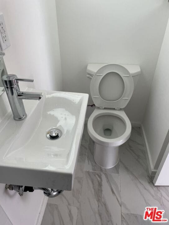 bathroom with toilet