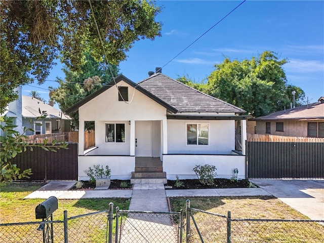 view of bungalow-style home