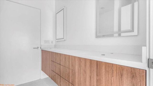 bathroom featuring tile patterned floors