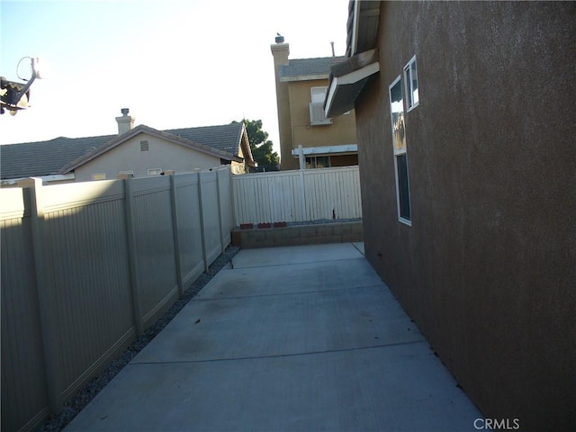 exterior space featuring a patio