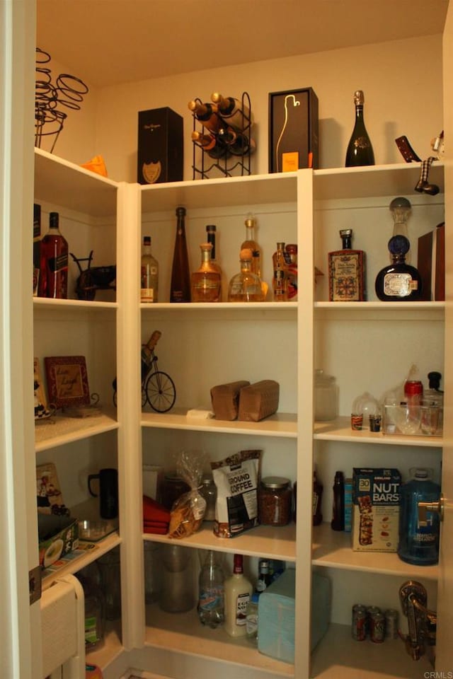 view of pantry