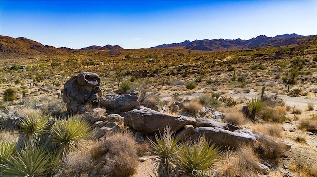 view of mountain feature