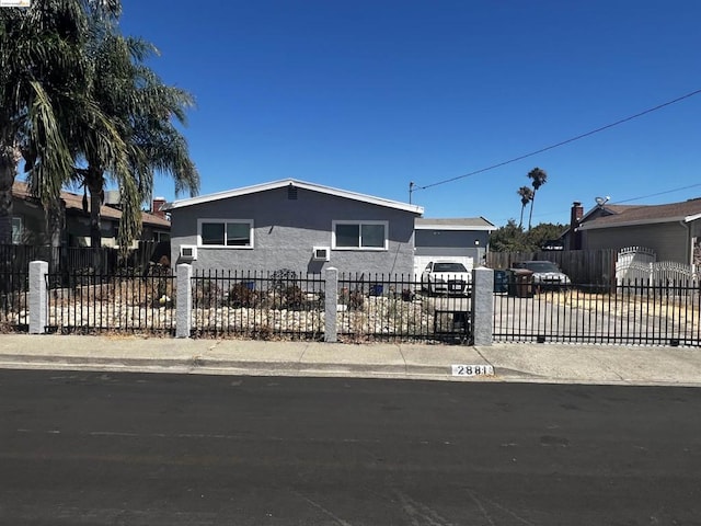 view of ranch-style home