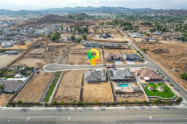 26176 Boulder View Ct, Menifee, CA 92584 - view of property location with a mountainous background and nearby suburban area