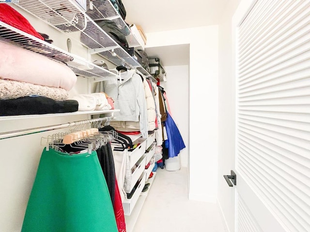 view of spacious closet