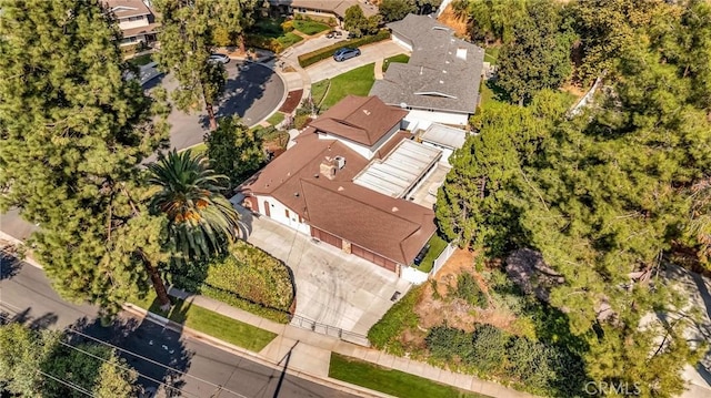 1317 Pacific St, Redlands, CA 92373 - drone / aerial view
