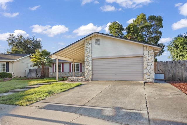 view of ranch-style home