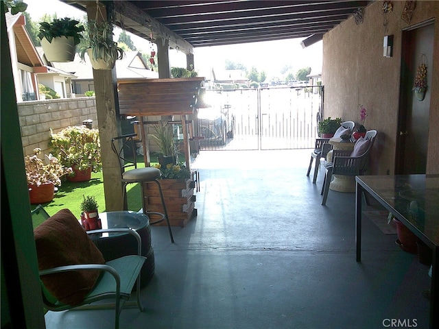 view of patio / terrace