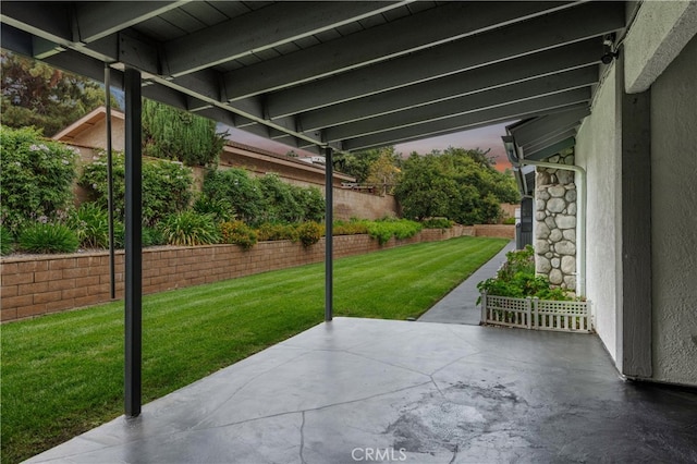 view of patio / terrace