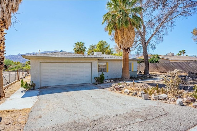 view of ranch-style home