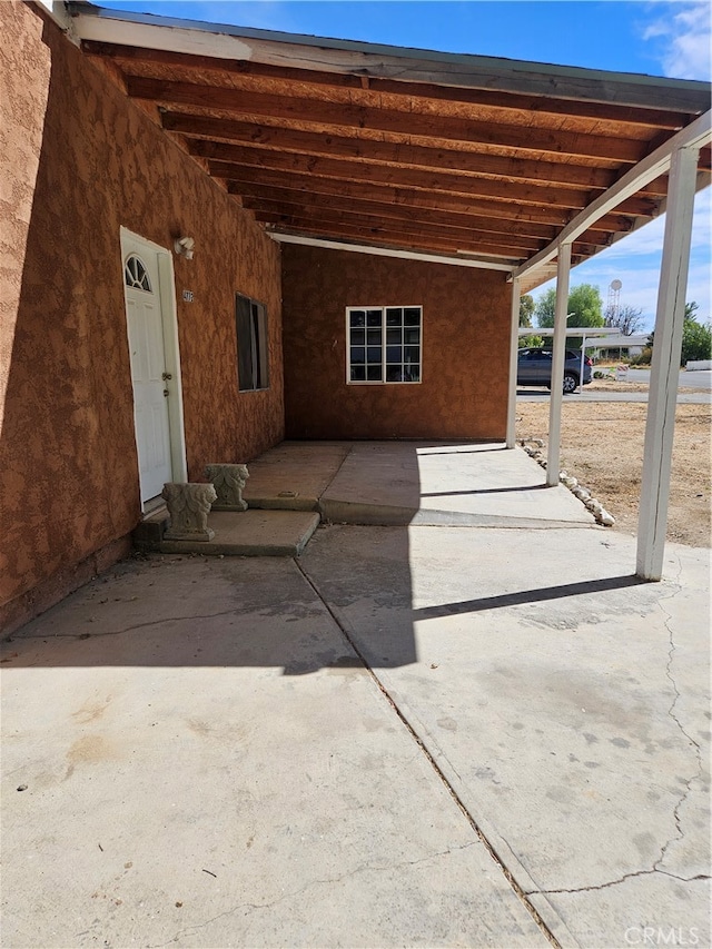 view of patio