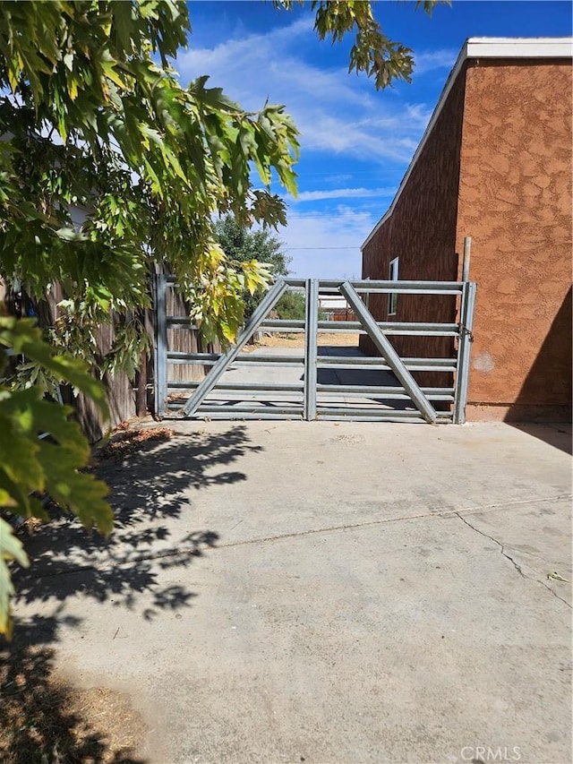 4772 Cebrian, New Cuyama, CA 93254 - view of gate