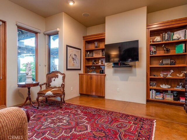 view of living area