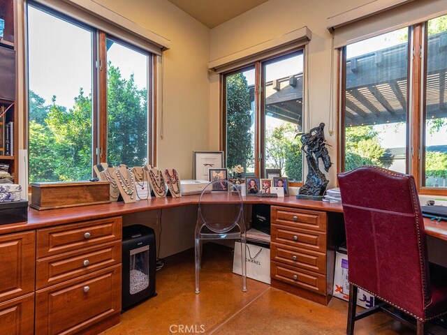 office with a healthy amount of sunlight