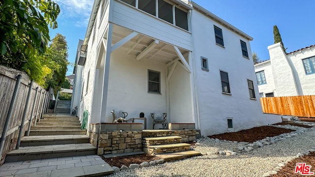 view of rear view of house