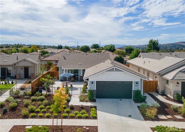 ranch-style house with a garage