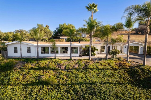 view of ranch-style home