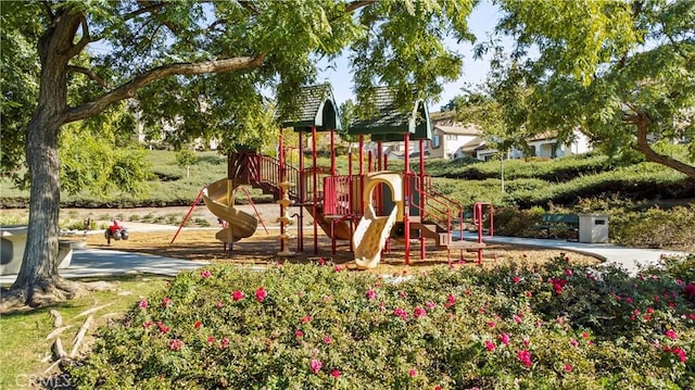 view of play area