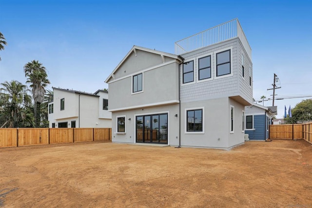 view of rear view of house