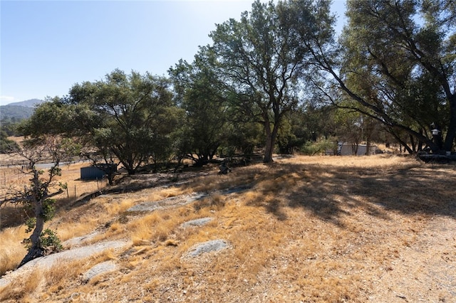 view of nature featuring a rural view