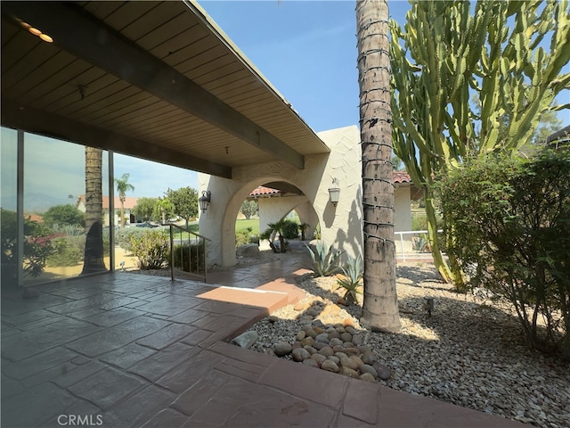 view of patio