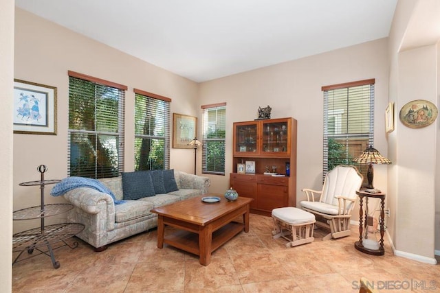 view of living room