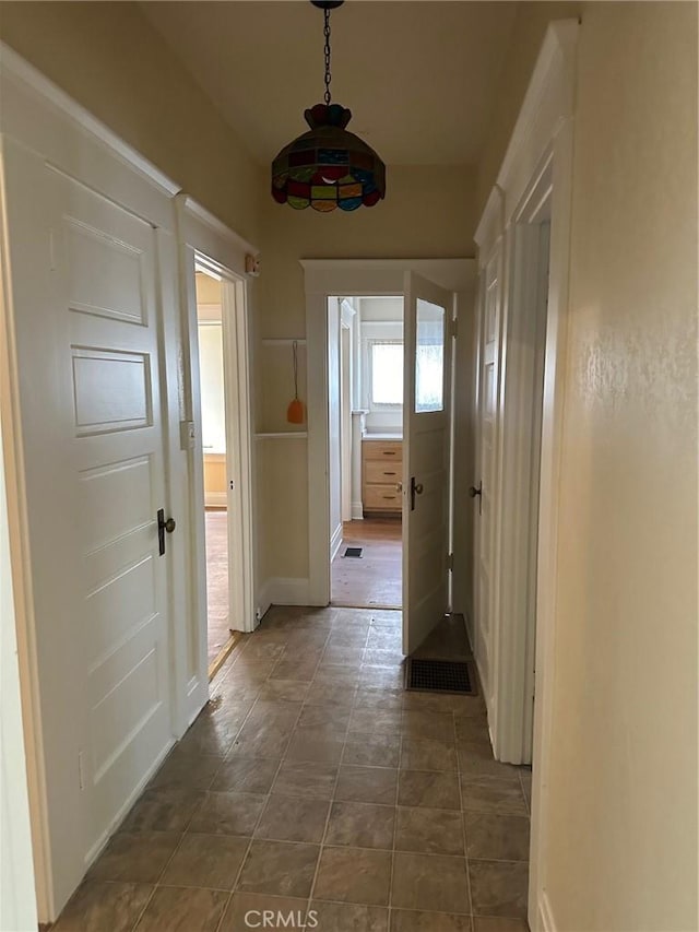 hall with baseboards