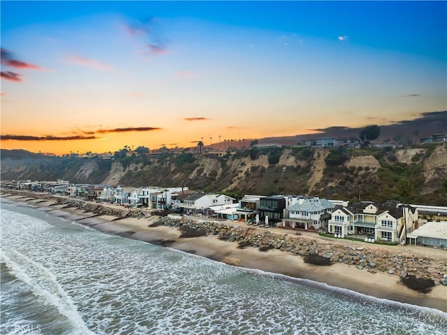 35411 Beach Rd, Dana Point, CA 92624 - property view of water featuring a beach view