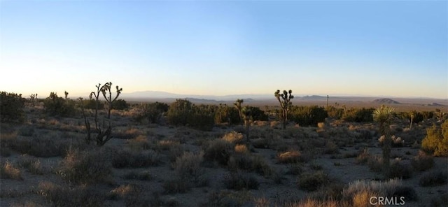 view of mountain feature