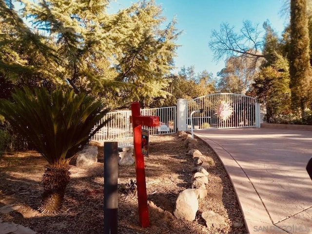 view of gate