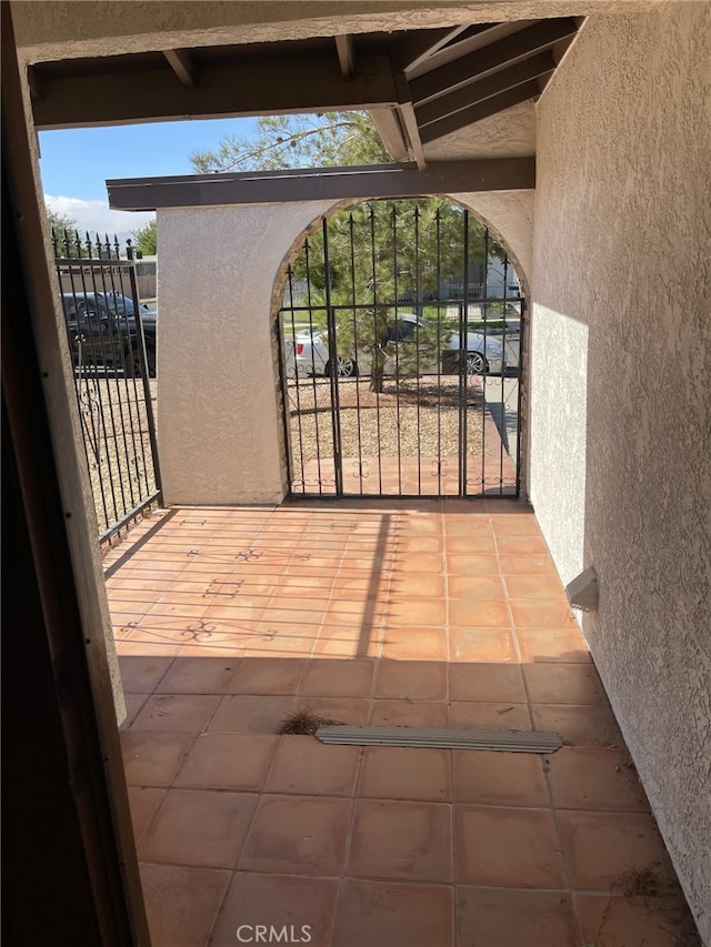 37800 Rudall Ave, Palmdale, CA 93550 - view of patio with a gate and fence