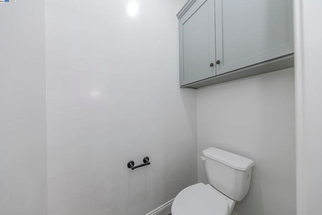 bathroom with toilet