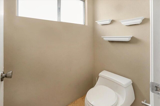 bathroom with toilet