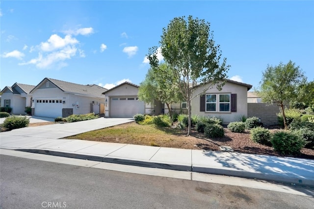 ranch-style house with a garage