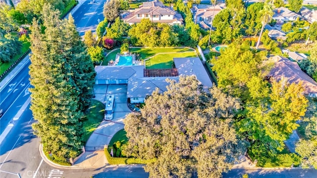 645 W Foothill Blvd, Arcadia, CA 91006 - drone / aerial view