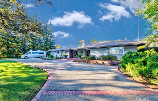 645 W Foothill Blvd, Arcadia, CA 91006 - single story home with a front yard and a chimney