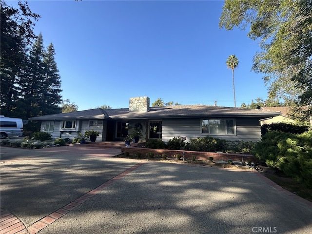 view of ranch-style home