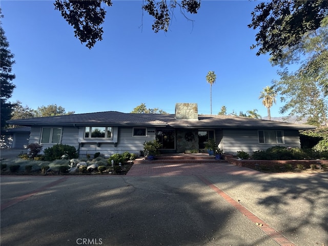 view of ranch-style house