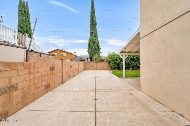 view of patio