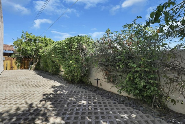 view of patio