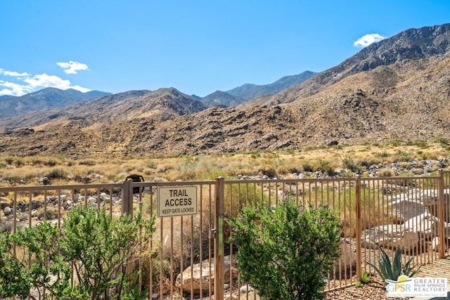 property view of mountains