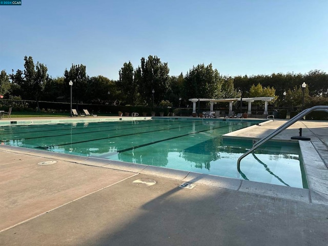 view of swimming pool